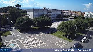Live streaming dalla piazza Municipio di Terme Vigliatore (ME) - 24 ore non stop tutti i giorni live webcam