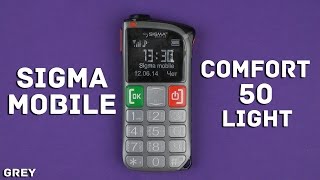 Sigma mobile Comfort 50 Light (Grey) - відео 1