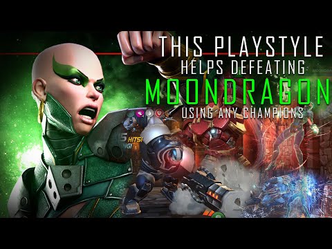 How To Defeat MOONDRAGON Easily | Best PLAYSTYLE | Marvel Contest Of Champions