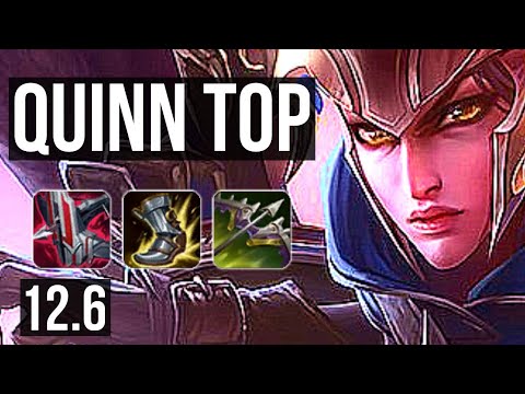 QUINN vs FIORA (TOP) | 2.1M mastery, Rank 7 Quinn, 7/1/0, 400+ games, Dominating | NA Master | 12.6