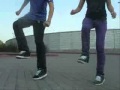 Драм степ парень с девушкой танцует 