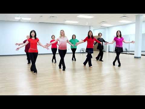 Cross My Heart - Line Dance (Dance & Teach in English & 中文)