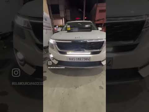 HELLA 20” BLACK MAGIC LED BAR LIGHT INSTALLED IN SELTOS