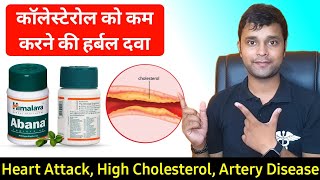 कॉलेस्ट्रॉल को कम कैसे करे | Herbal medicine for cholesterol | Abana tablet himalaya uses in hindi