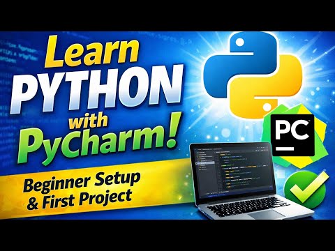 Python With Pycharm Complete Beginner Setup First Project