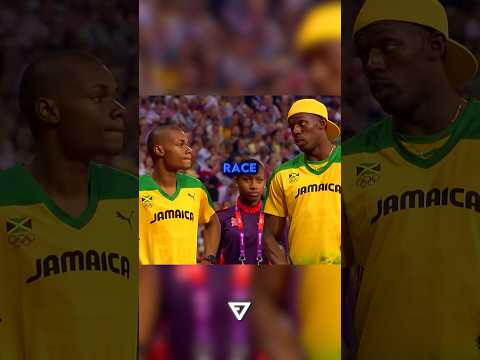Usain Bolt Told Him THIS Before the Race 😳⚡