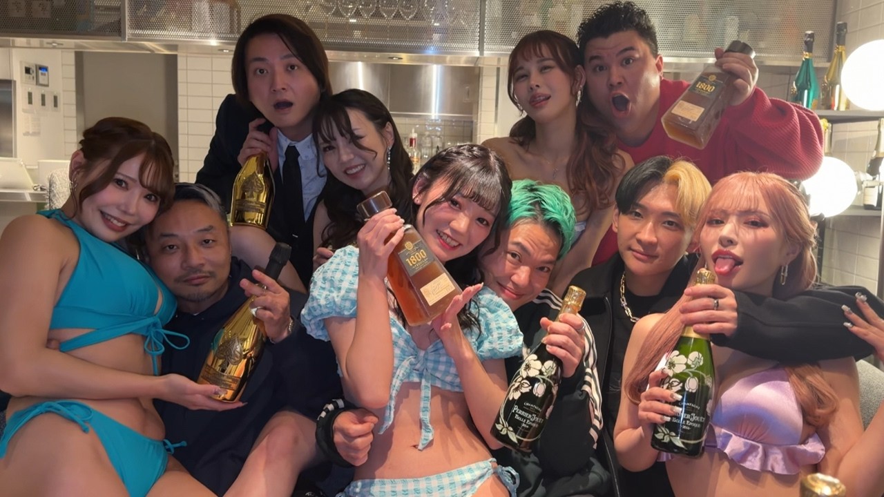 ずっとモテてきた百獣の王と自負する田中雄士が5人の美女たち相手に大暴れしました