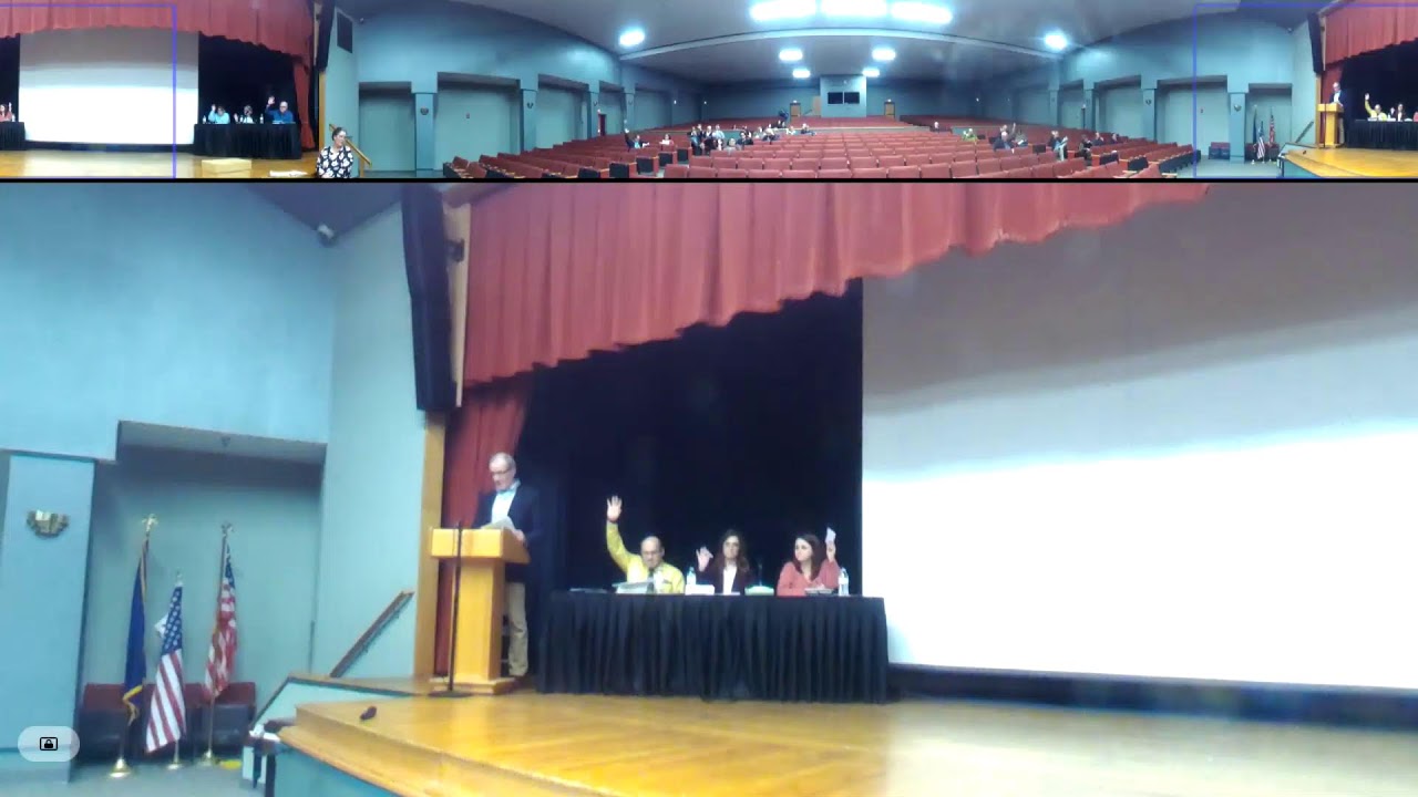 Eastern Aroostook RSU39 Board meeting 5-21-2025