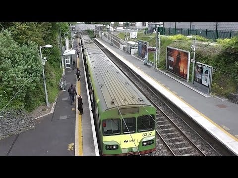 8300 Class Dart Train number 8337 - Portmarnock Station, Dublin