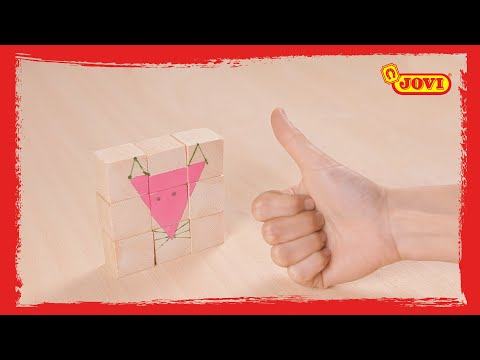 Tempera buteliuke JOVI 500 ml, balta sp. video