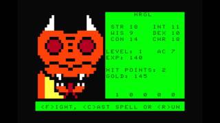 Caves of the Unwashed Heathen for the TRS-80 CoCo