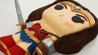 Justice League WONDER WOMAN Cake!