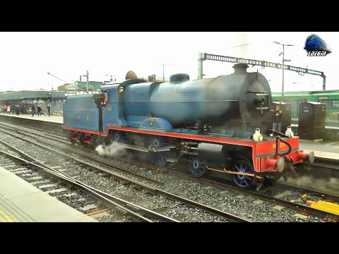 RPSI Steam Locomotive No 85 in Dublin Connolly Station - 23 March 2023