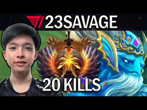 T1.23SAVAGE MORPHLING WITH 20 KILLS - DOTA 2 7.30 PRO GAMEPLAY