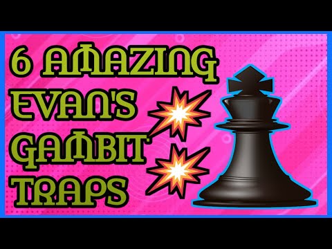 6 AMAZING Evan's gambit TRAPS ||  @Sharmilanchess || Evan's gambit || chess traps || chess GAMBIT
