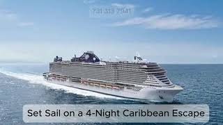 MSC Seashore Cruise to Nassau amd Ocean Cay MSC marine Reserve