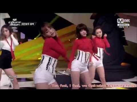【HD繁體中字】140710  Rainbow Blaxx -  Cha Cha @ MCountdown