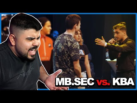 HEYY !! DAS IST DOCH RESPEKTLOS !! 🤯😡 MBSEC vs KBA - TopTier Takeover | Reaction