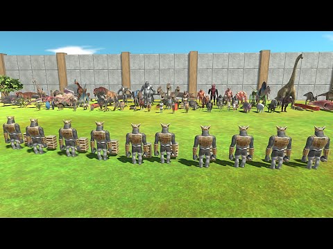10X GHOR HAMMER VS 2X FACTION - Animal Revolt Battle Simulator