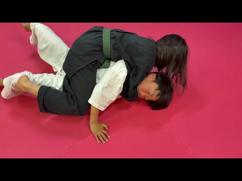 最強女子VS男子柔術スパーリング