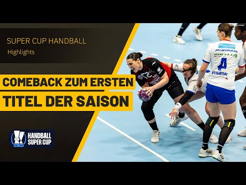 Supercup 2025: HSG Blomberg-Lippe vs. Thüringer HC | Highlights | SDTV Handball