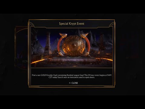 MK11 - Krypt Event (Cassie & D'Vorah KL Brutality/Gear) Location!