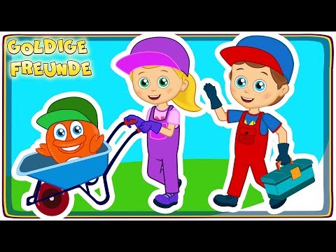 Wer will fleißige Handwerker sehn | Kinderlieder zum Mitsingen | Goldige Freunde