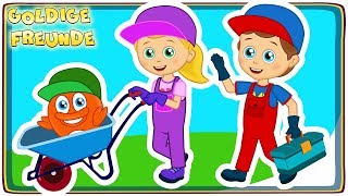 Wer will fleißige Handwerker sehn | Kinderlieder zum Mitsingen | Goldige Freunde