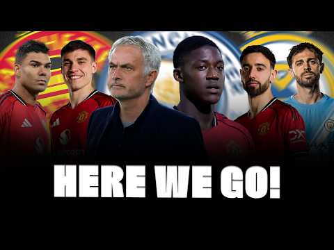 🚨💣 DEAL DONE! UNITED BOOM! MOURINHO AND REAL, TRUE! BRUNO, BERNARDO SILVA, CASEMIRO…