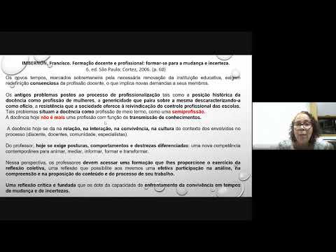 PROFESSIONAL TEACHER TRAINING: Training for change and uncertainty. Francisco IMBÉRNON