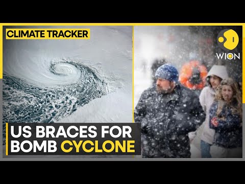 US Braces for Bomb Cyclone: Winter Storm Disrupts Travel, Cold Hits Central US | CLIMATE TRACKER