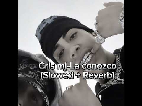 Cris mj _La conozco (Slowed + reverb)