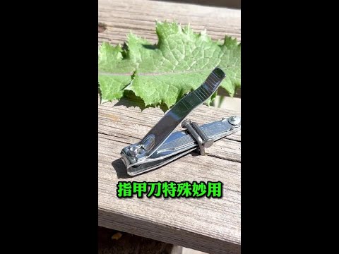 指甲刀特殊妙用