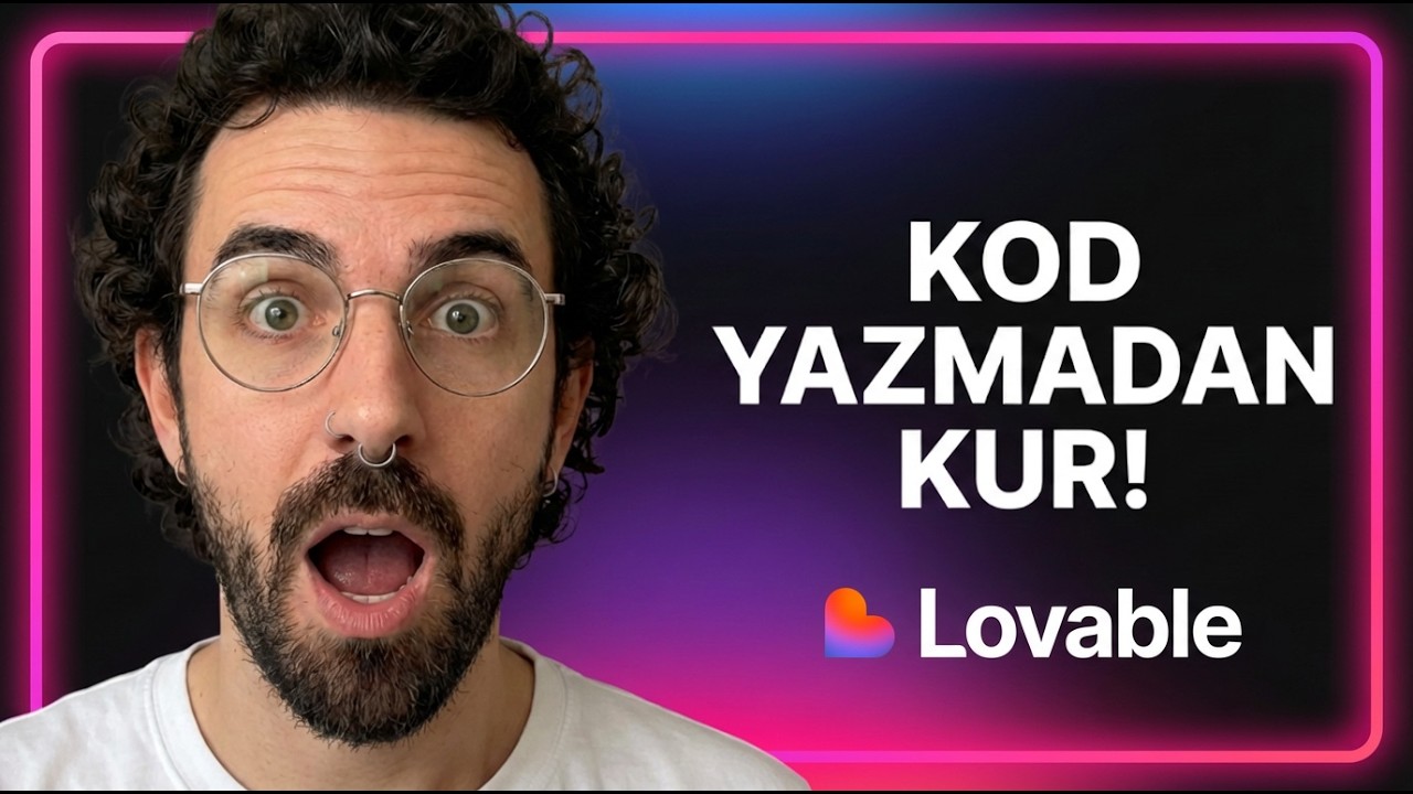 AI ile Kod Yazmadan Web Uygulaması Yapın! (Lovable AI İncelemesi)