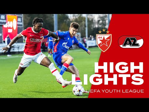 👀 𝐅𝐨𝐮𝐫 𝐠𝐨𝐚𝐥 𝐭𝐡𝐫𝐢𝐥𝐥𝐞𝐫 | Highlights AZ - FK Crvena Zvezda | UEFA Youth League