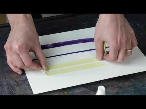 Ateljé 5 – En grundkurs i akvarell / #14 Raka linjer