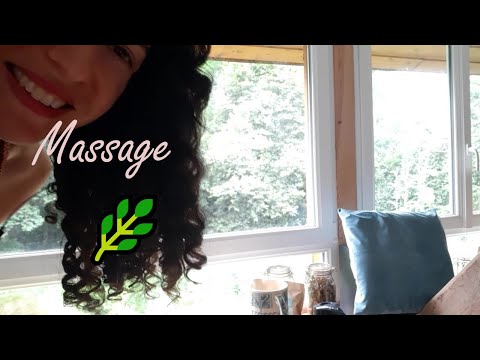 ASMR FR | 🤗 Moment massage détente 🌿 À la campagne