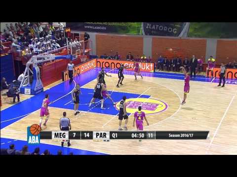 ABA Liga 2016/17, Round 24 match: Mega Leks - Partizan NIS (27.2.2017)