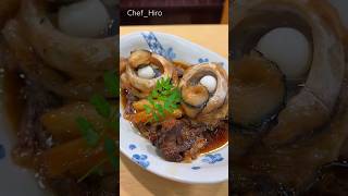 【Maguro】🇯🇵 Simmered Bluefin Eyes🐟 #shorts