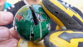 What's inside Chinese Baoding Balls?