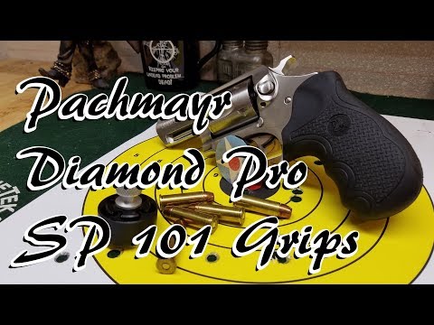 Pachmayr Diamond Pro Ruger SP101 Grip Install \u0026 Review