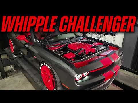 Whipple Supercharged 5.7L Challenger on Dyno at #HHPracing