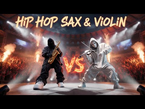 Sax vs Violin: Epic Hip Hop Battle | BLACK vs WHITE 🎷⚔️🎻 (Who Wins?)