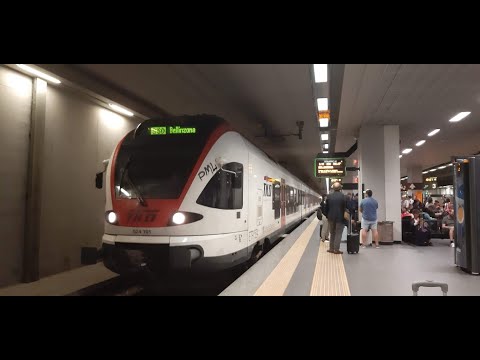 Partenza S50 TiLo Milano Malpensa T2 - Bellinzona