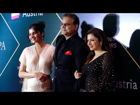 Bhagyashree With Husband & Daughter Avantika Dassani @ Global Spa Awards