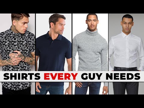 5 Shirts EVERY GUY Needs in His Closet | Alex Costa
