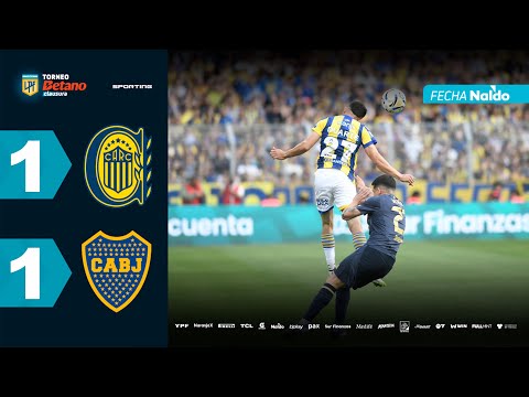 ROSARIO CENTRAL 1 - 1 BOCA | Resumen del partido | #TorneoBetano Clausura 2025