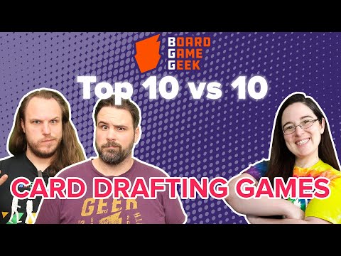 Card Drafting - BoardGameGeek Top 10 vs 10