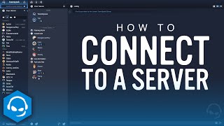 How to Connect to a Server on TeamSpeak