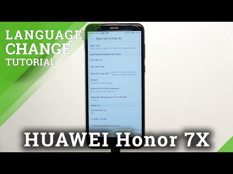 How to Change System Language on HONOR 7X – Update Language